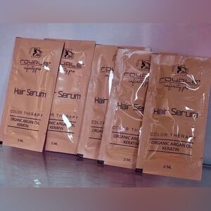 Royale Infinity Pro Organic Argan & Keratin Oil Hair Serum 5 Packs ~ Retail $150